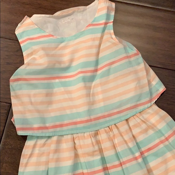 Cherokee Size Large 10 12 Striped Sundress CUTE! - Picture 2 of 2